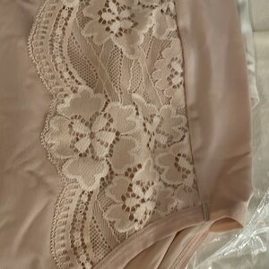 Lace Trim Brief Panties 3 Prs 2X